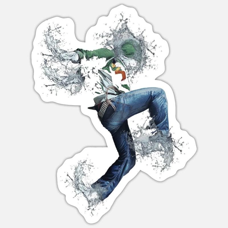 Sticker taille S (10 x 10 cm) - 