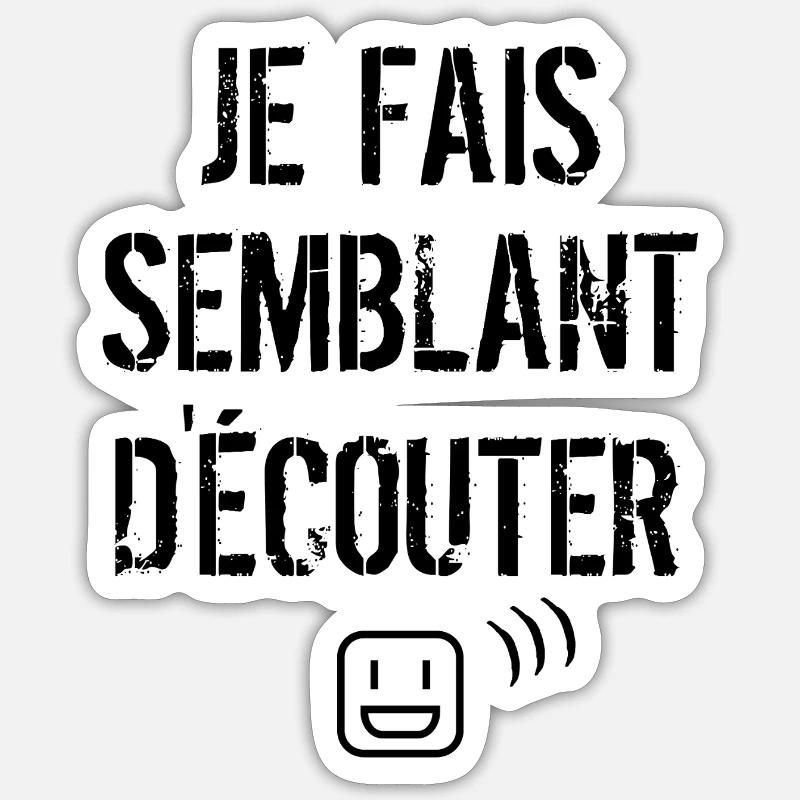 Sticker taille S (10 x 10 cm) - 