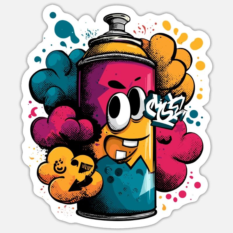 Sticker Größe S (10 x 10 cm) - 