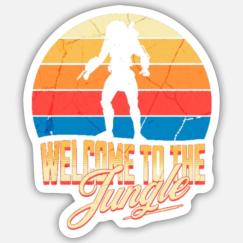 Sticker taille S (10 x 10 cm) - 