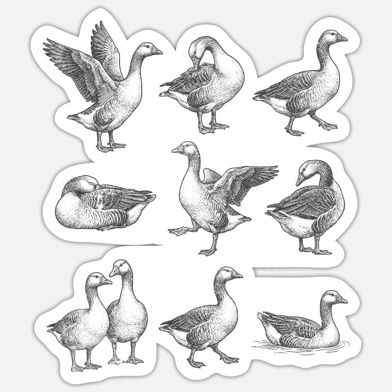 Sticker Größe S (10 x 10 cm) - 