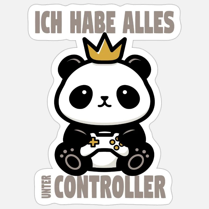 ich habe alles unter controller Sticker Größe S (10 x 10 cm)