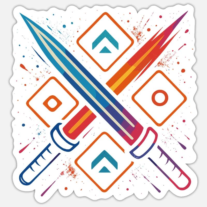 Sticker taille S (10 x 10 cm) - 