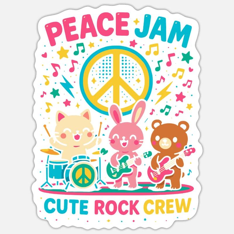 Sticker taille S (10 x 10 cm) -