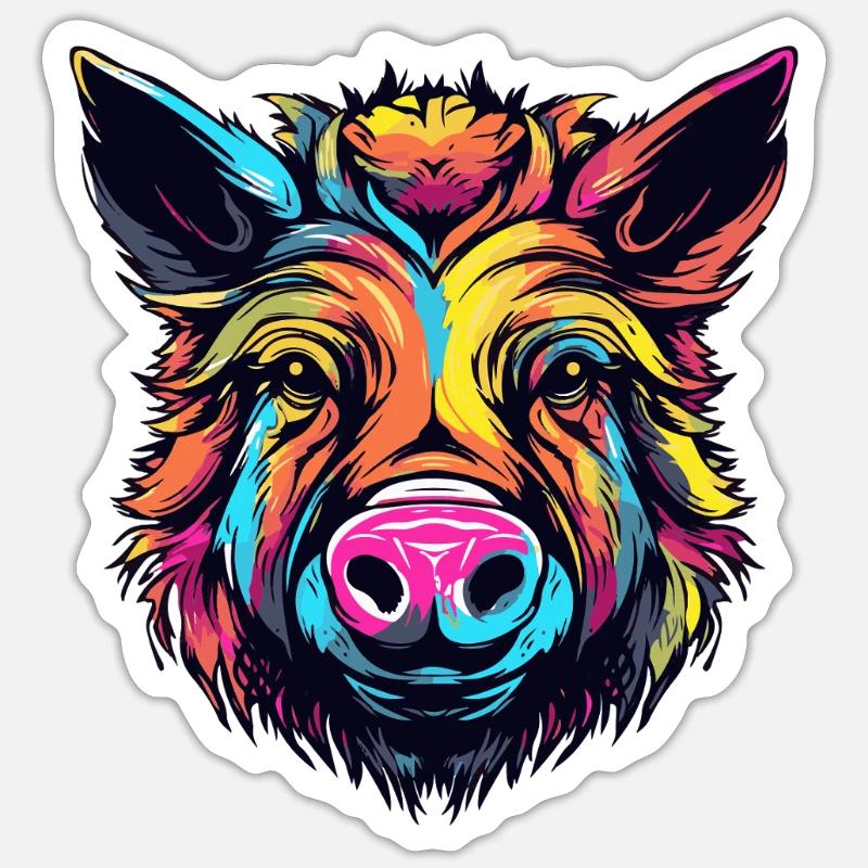 Sticker taille S (10 x 10 cm) - 