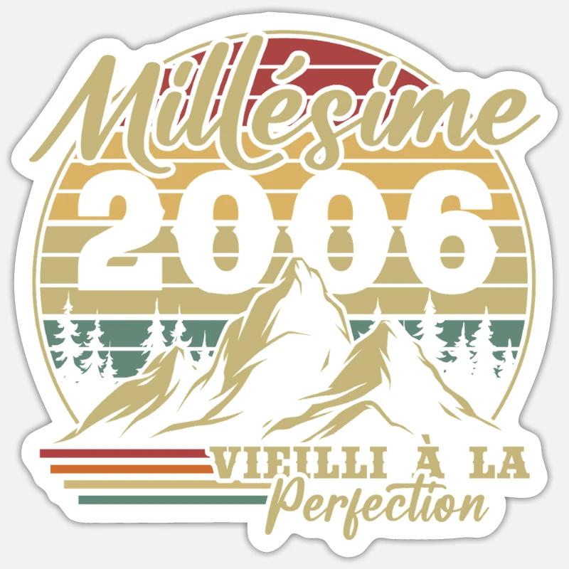 Sticker taille S (10 x 10 cm) - 