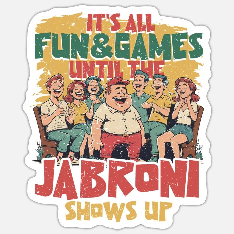 Jabroni - Sticker size S (10 x 10 cm) - white matte
