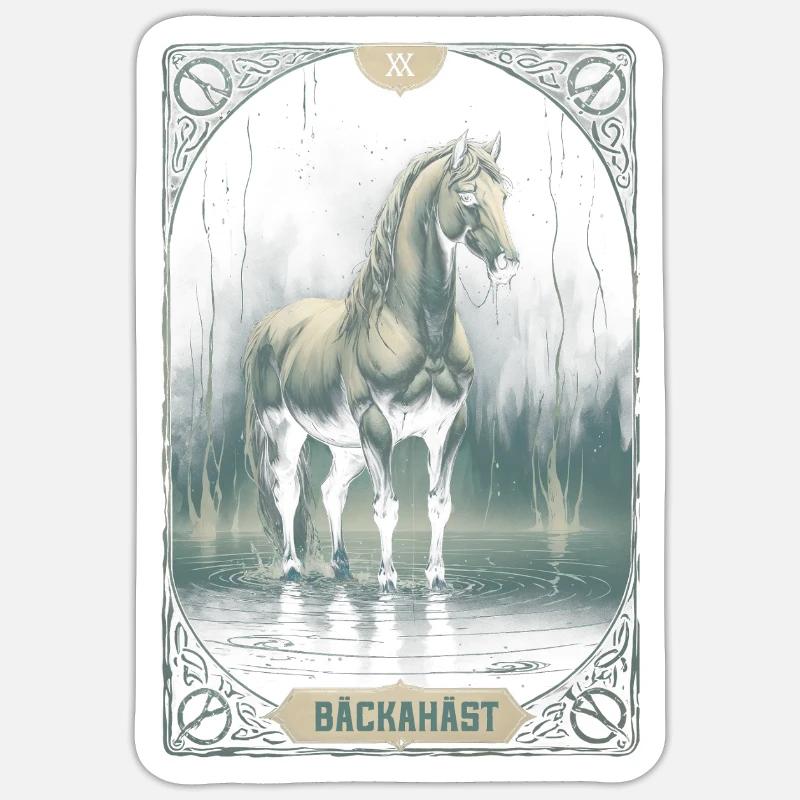 Bäckahäst Mythological Creatures Sticker size S (10 x 10 cm)