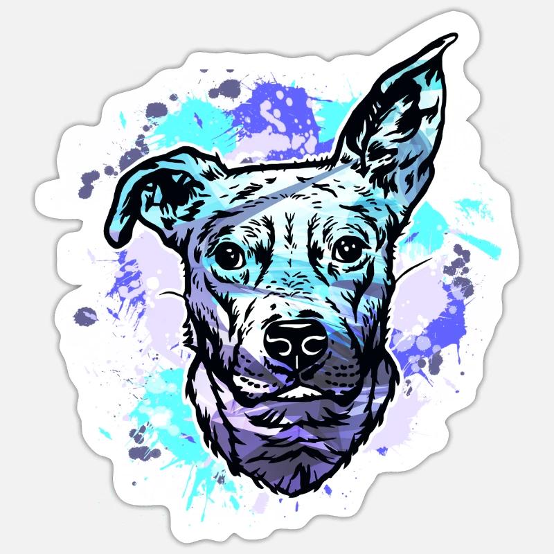 Sticker Größe S (10 x 10 cm) - 