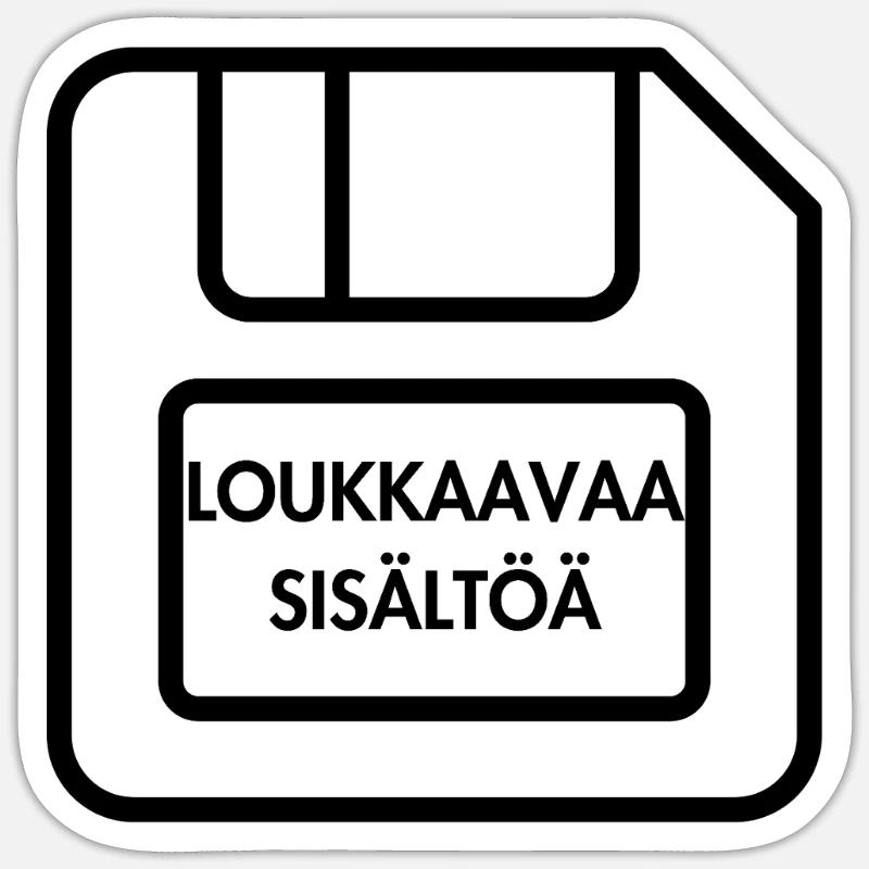 Sticker size S (10 x 10 cm) - 