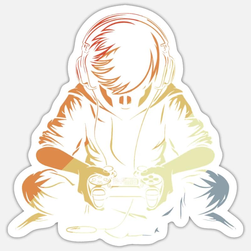 Sticker Größe S (10 x 10 cm) - 