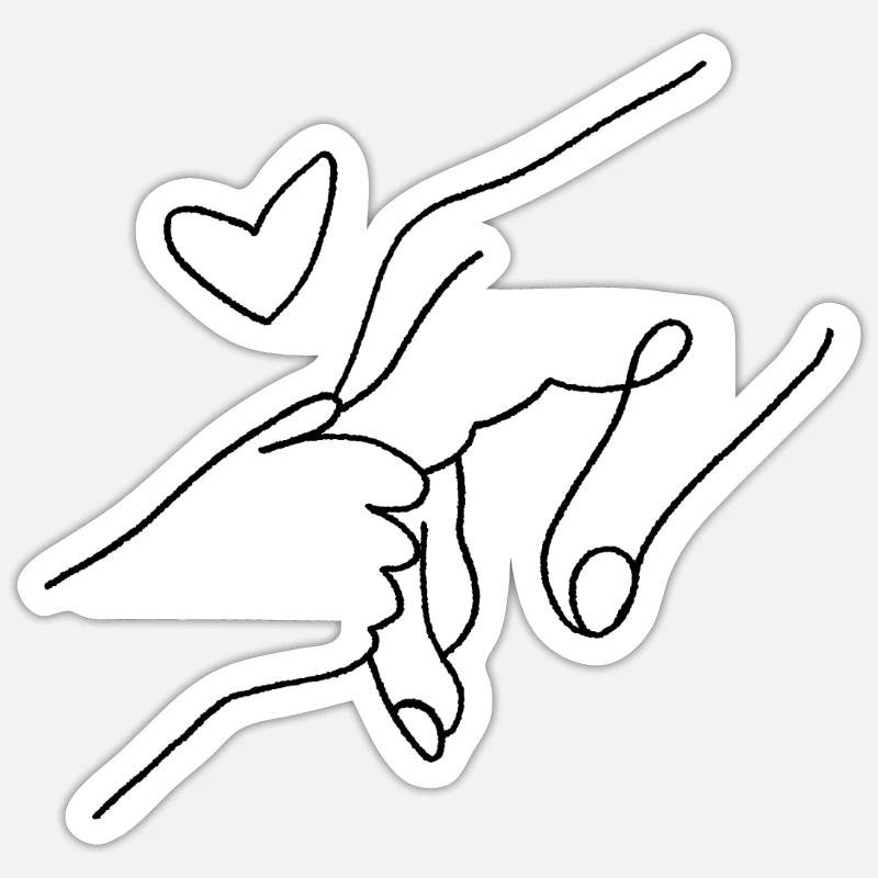 Sticker size S (10 x 10 cm) - 