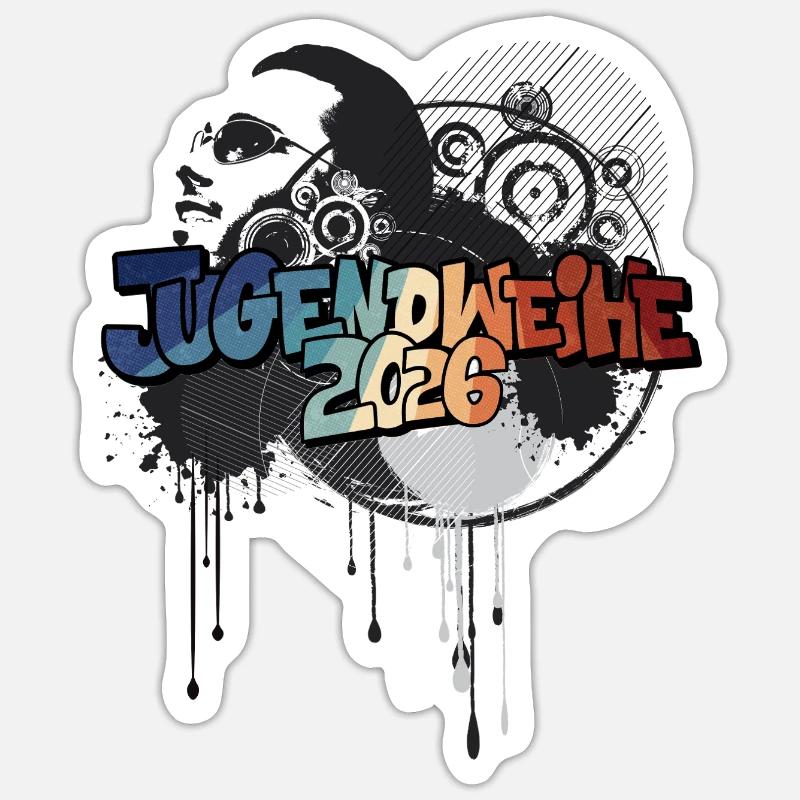 Sticker taille S (10 x 10 cm) - 