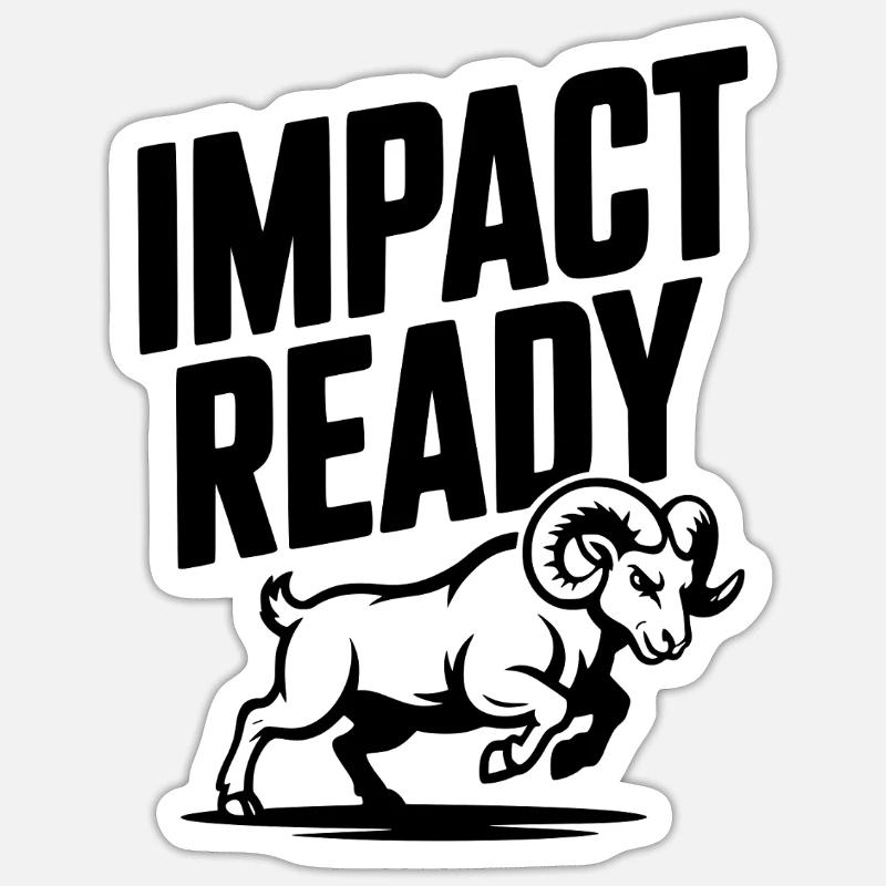 Impact Ready Sticker size S (10 x 10 cm)