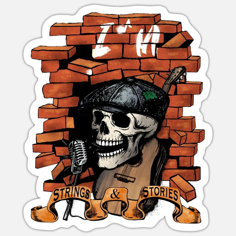 Upload_Logo - Sticker size S (10 x 10 cm) - white matte