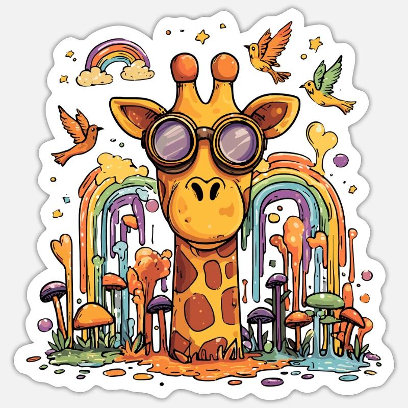 Sticker Größe S (10 x 10 cm) - 