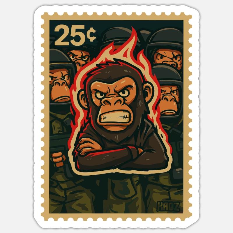 Sticker taille S (10 x 10 cm) - 