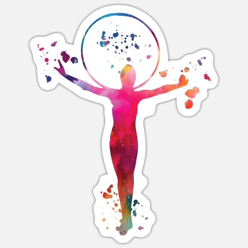 Sticker taille S (10 x 10 cm) - 