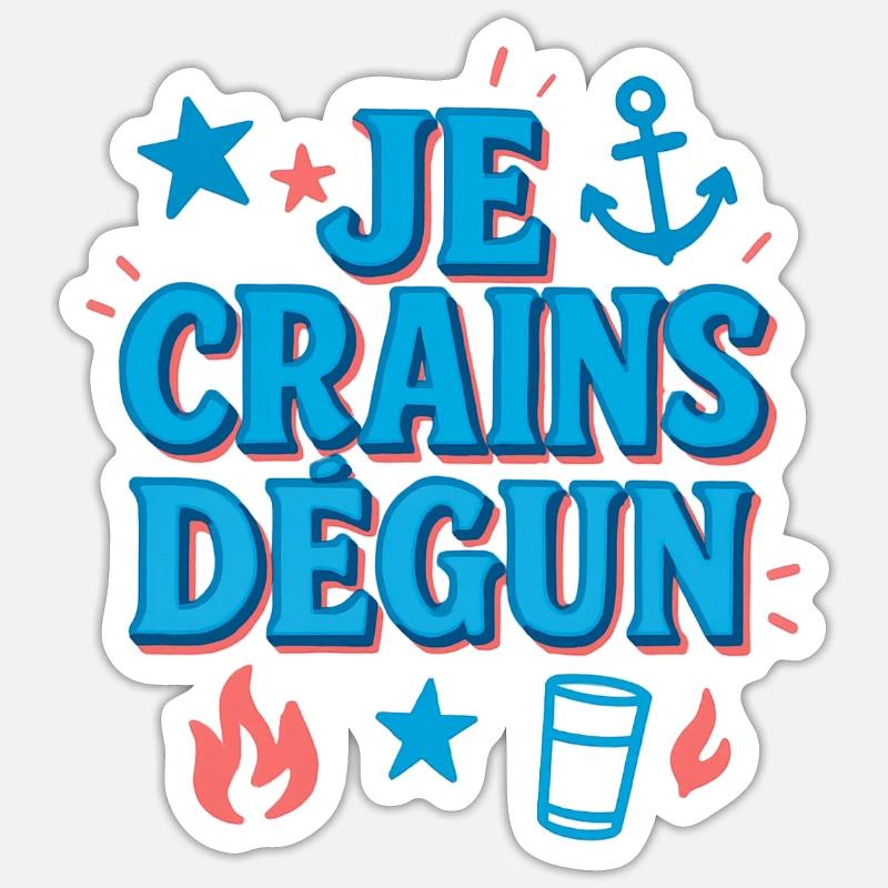Sticker taille S (10 x 10 cm) - 