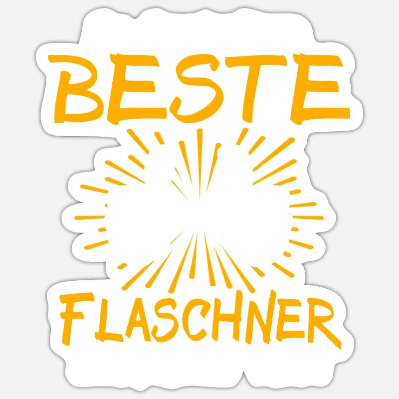 Flaschner Geschenkidee Sticker Größe S (10 x 10 cm)