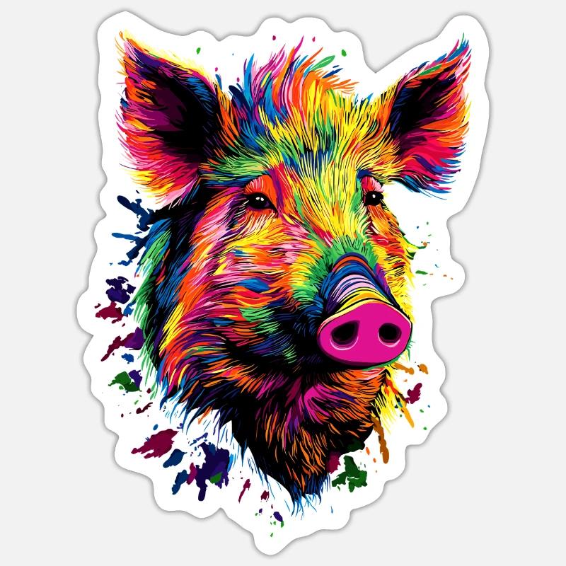 Sticker størrelse S (10 x 10 cm) - 