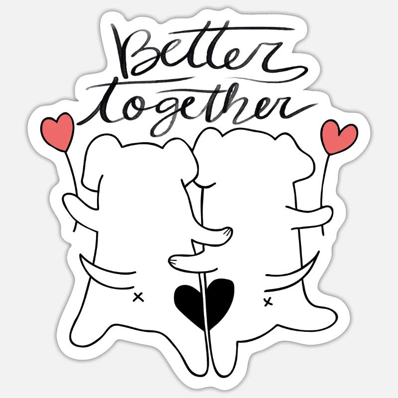 Sticker size S (10 x 10 cm) - 