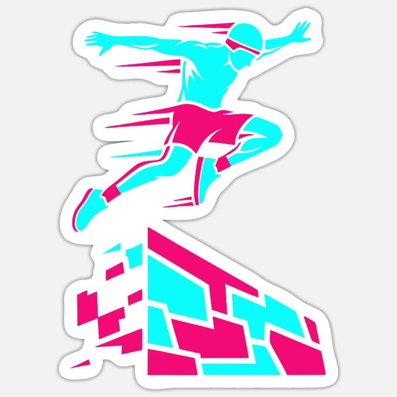 Sticker taille S (10 x 10 cm) - 