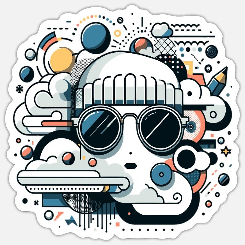 Sticker Größe S (10 x 10 cm) - 