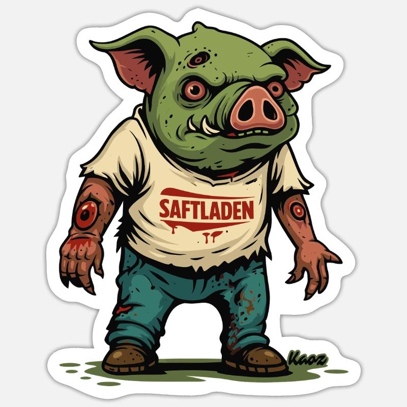 Sticker Größe S (10 x 10 cm) - 