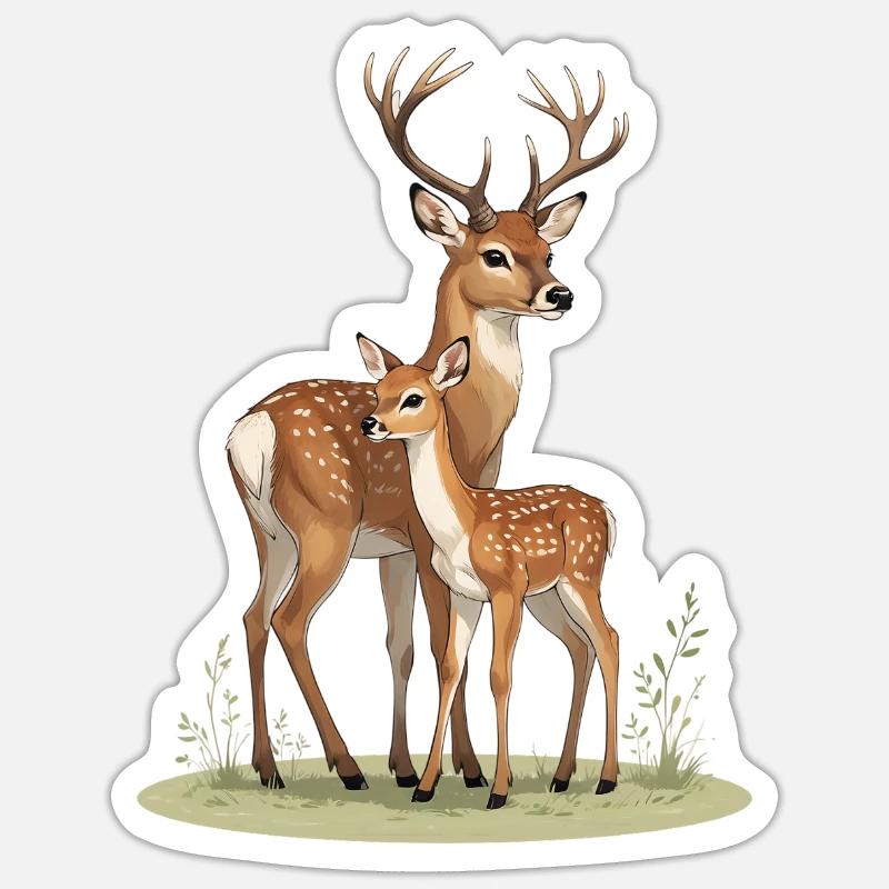 Sticker Größe S (10 x 10 cm) - 