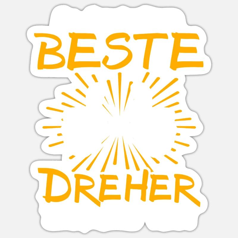 Dreher Gift Idea Sticker size S (10 x 10 cm)