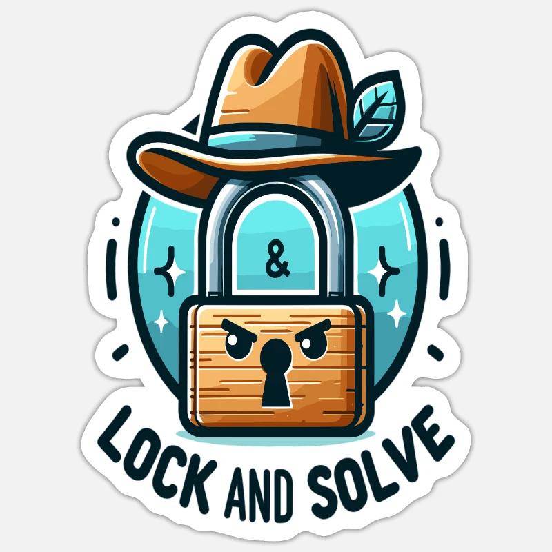 Sticker Größe S (10 x 10 cm) - 