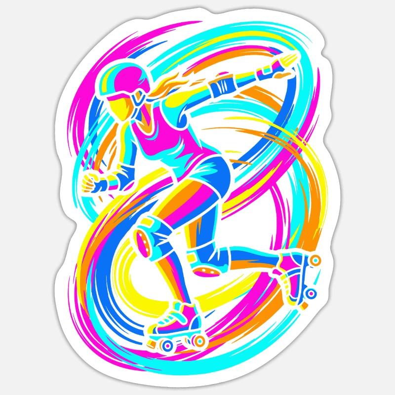 Sticker taille S (10 x 10 cm) - 