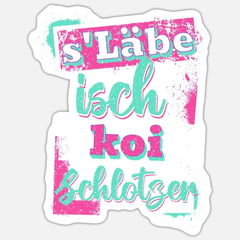Sticker Größe S (10 x 10 cm) - 