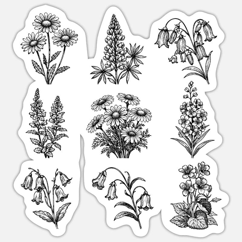 Sticker Größe S (10 x 10 cm) - 