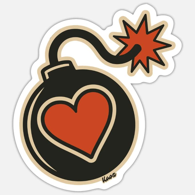 Sticker Größe S (10 x 10 cm) - 