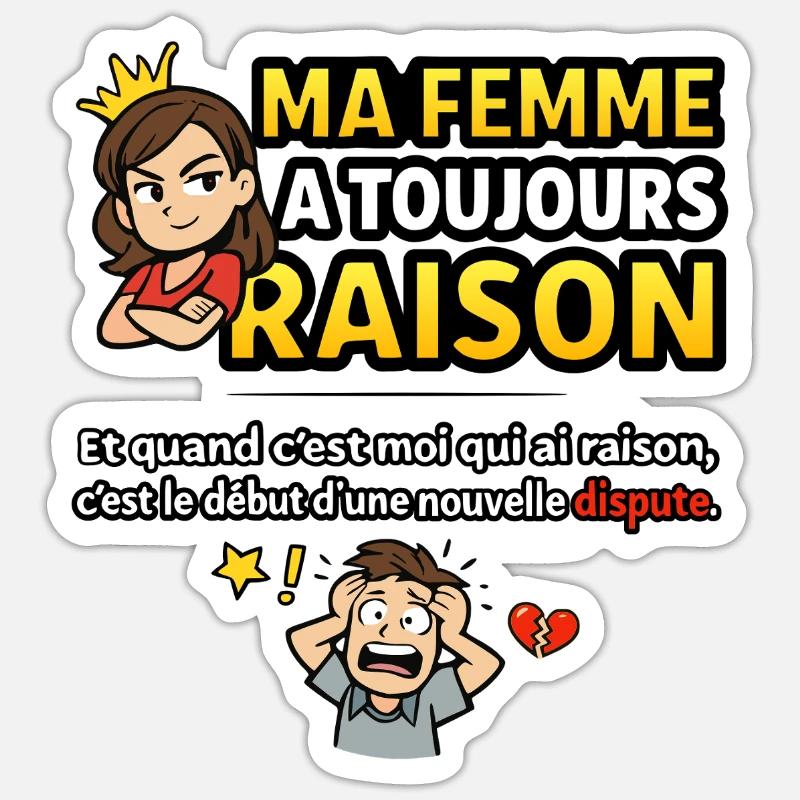 Sticker taille S (10 x 10 cm) - 