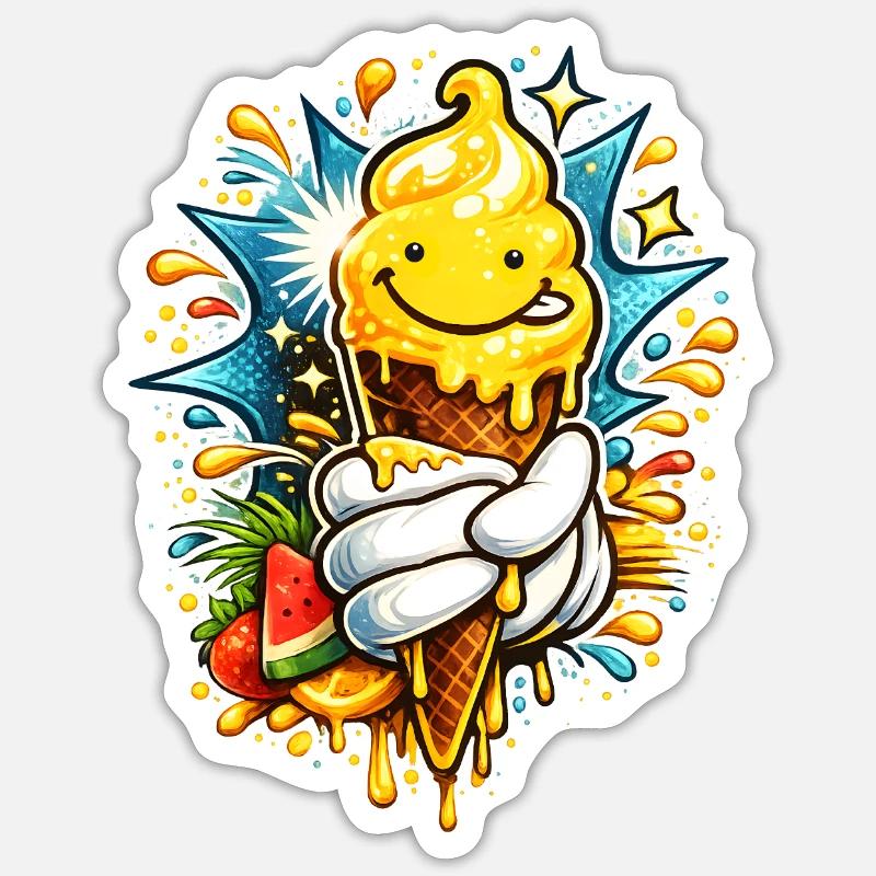 Sticker Größe S (10 x 10 cm) - 