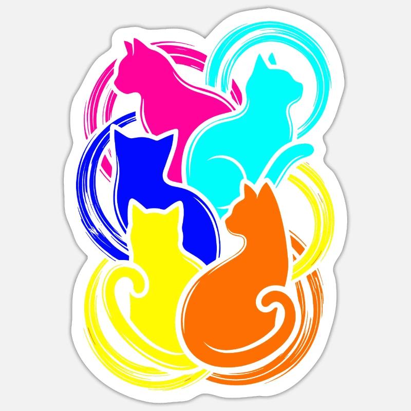 Sticker Größe S (10 x 10 cm) - 