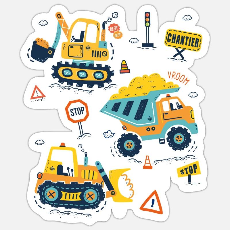 Sticker taille S (10 x 10 cm) -