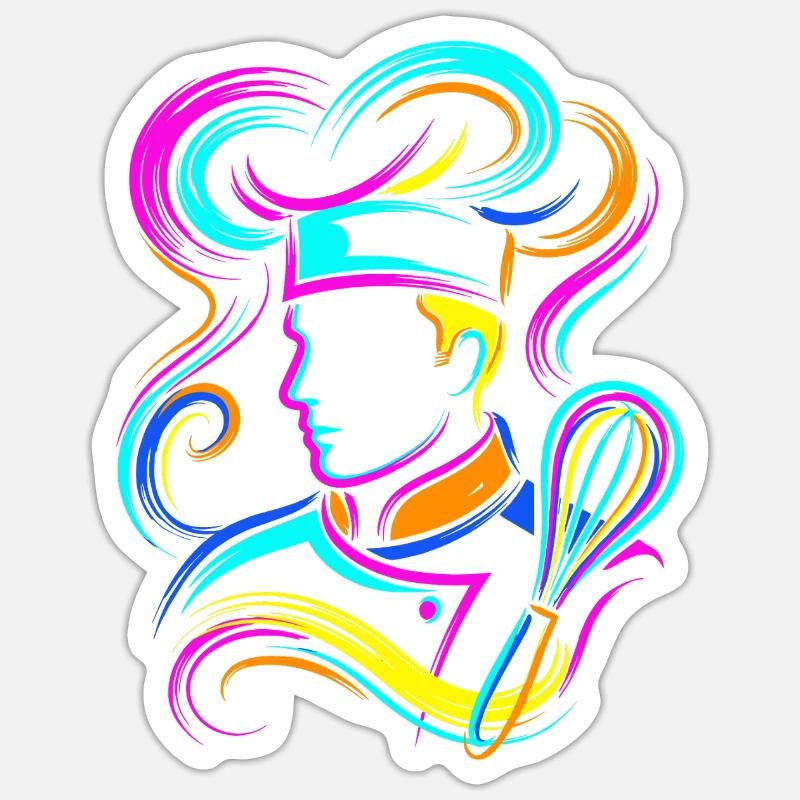 Sticker taille S (10 x 10 cm) - 