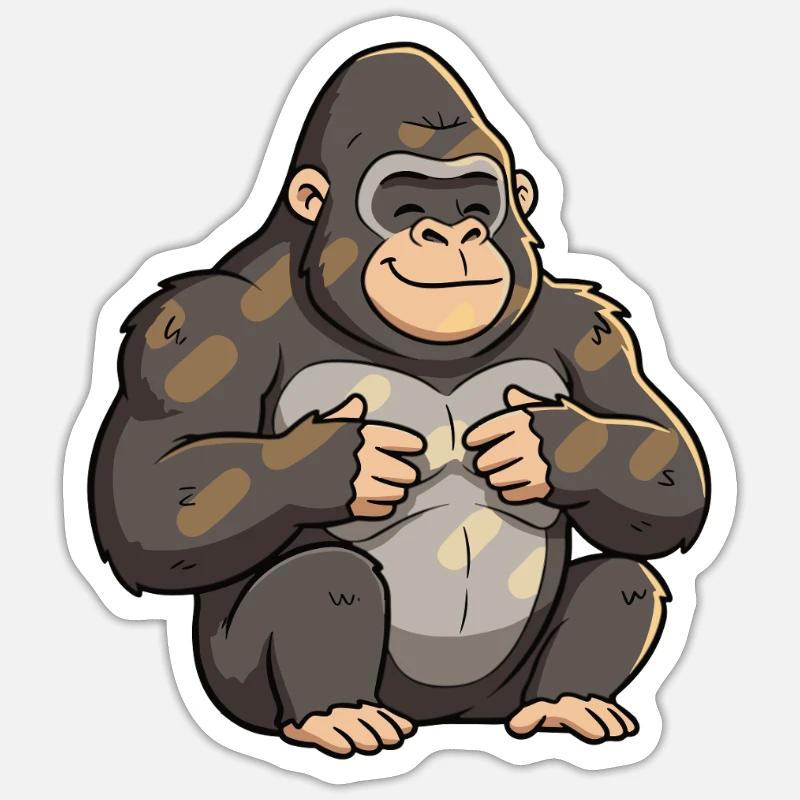 Sticker taille S (10 x 10 cm) - 