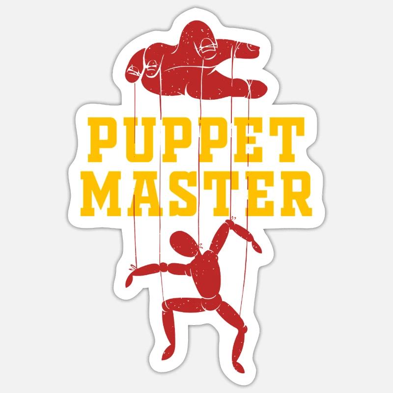 Puppet Master Marionette Showdown Sticker Größe S (10 x 10 cm)