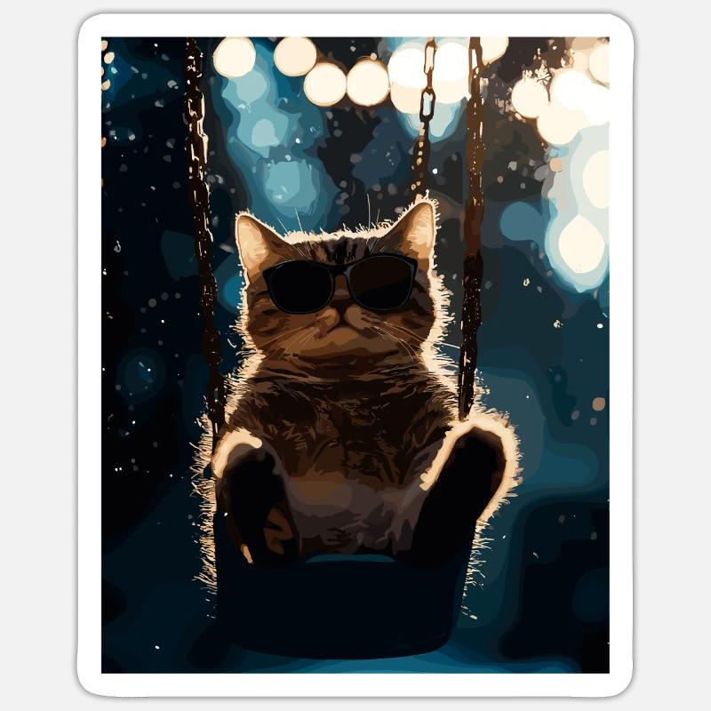Sticker taille S (10 x 10 cm) - 
