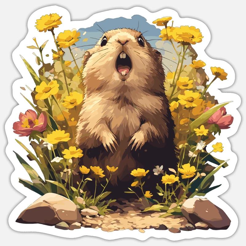 Sticker taille S (10 x 10 cm) -