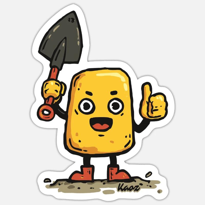 Sticker Größe S (10 x 10 cm) - 