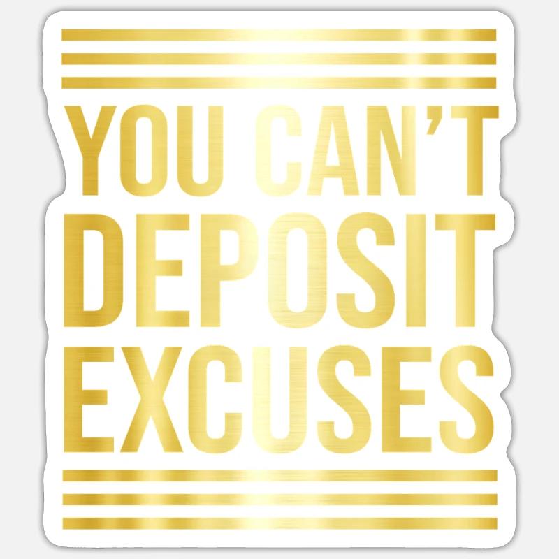 Workaholic - Sticker size S (10 x 10 cm) - white matte