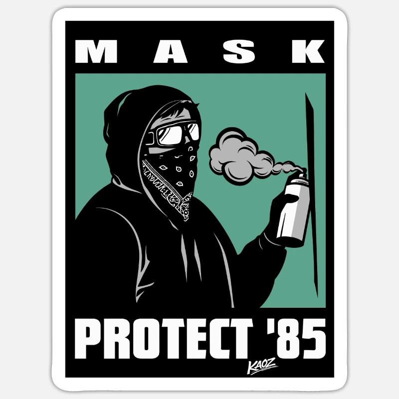 Sticker taille S (10 x 10 cm) - 