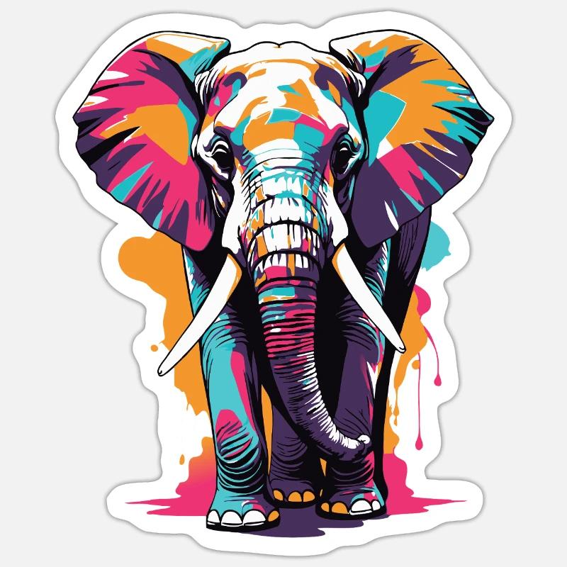 Sticker Größe S (10 x 10 cm) - 