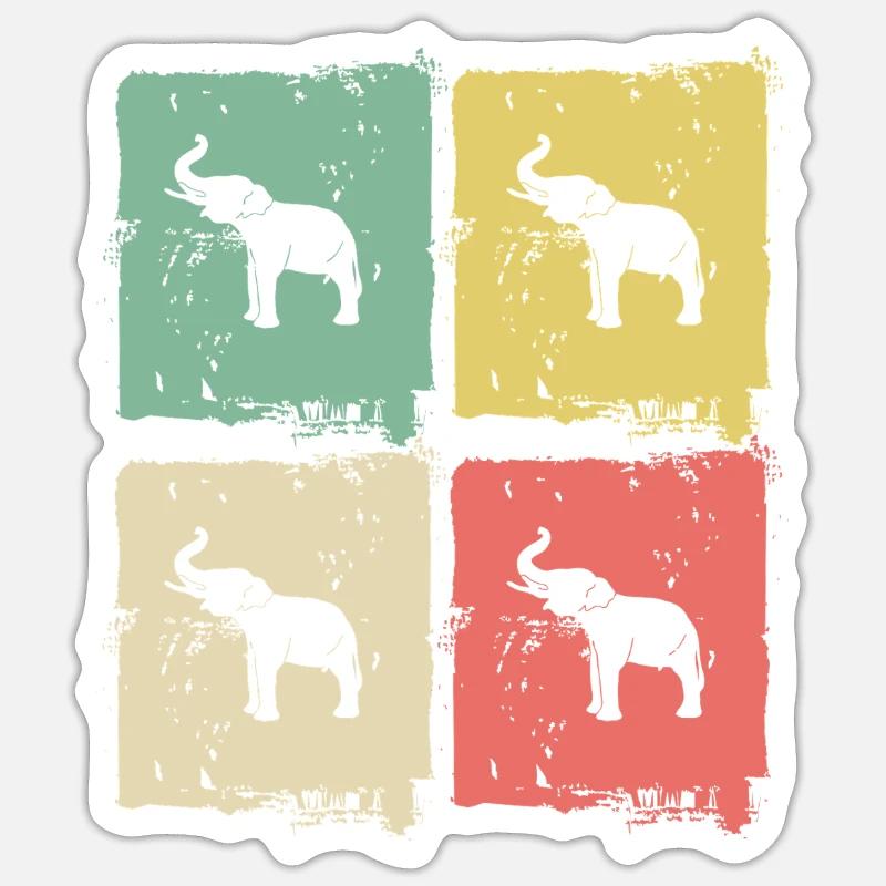 Sticker Größe S (10 x 10 cm) - 